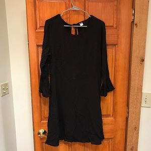 Old Navy Black Mid-Length Dress